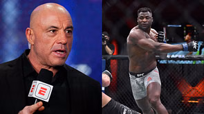 "Oh my god!" - Joe Rogan shares jaw-dropping moment watching Francis Ngannou fight live close-up at UFC Apex