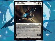 The Seriema is just a way to tutor for your real commander (Image via Wizards of the Coast)