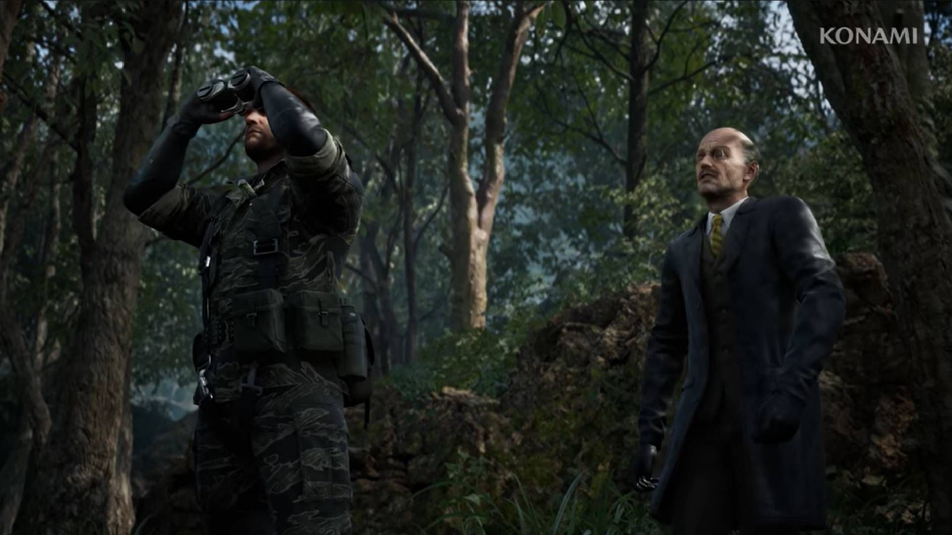 Metal Gear Solid Delta: Snake Eater follows a semi-linear environment (Image via KONAMI)