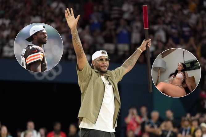 Carmelo Anthony’s ex Mia Burks can’t help but laugh as Shedeur Sanders gets 'Any Given Sunday' comparison in wake of Browns QB decision