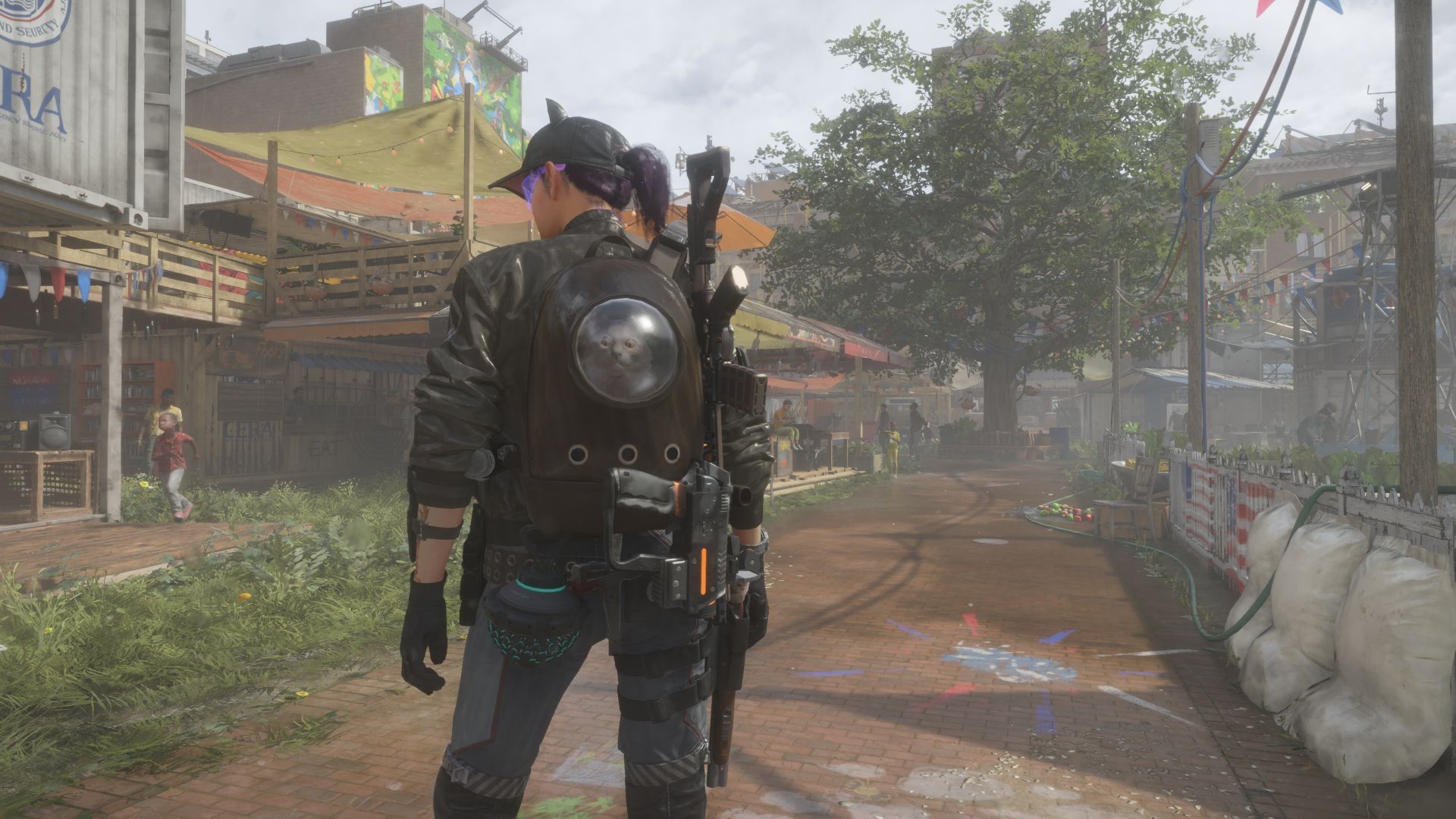 Newest Kitty Fluffy Kiss Kiss backpack in The Division 2.