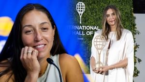 Jessica Pegula reacts to Maria Sharapova rewearing her 'iconic' Audrey Hepburn-inspired dress to receive HOF ring at US Open 19 years later