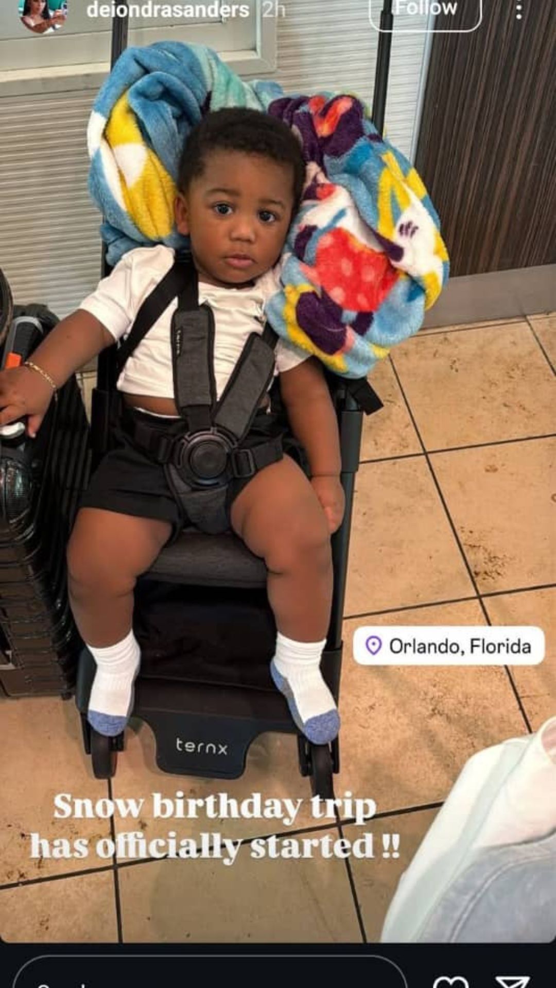 Coach Prime's daughter, Deiondra Sanders, sets off on special trip with