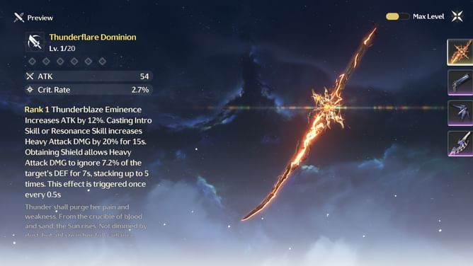 Best characters for Thunderflare Dominion in Wuthering Waves