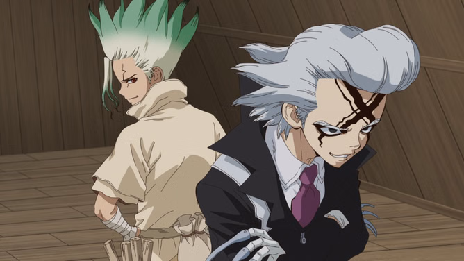 Dr. Stone: Science Future part 2 episode 6 - Senku and team make a Medusa stealth ship as Kingdom of Science acquires diamond