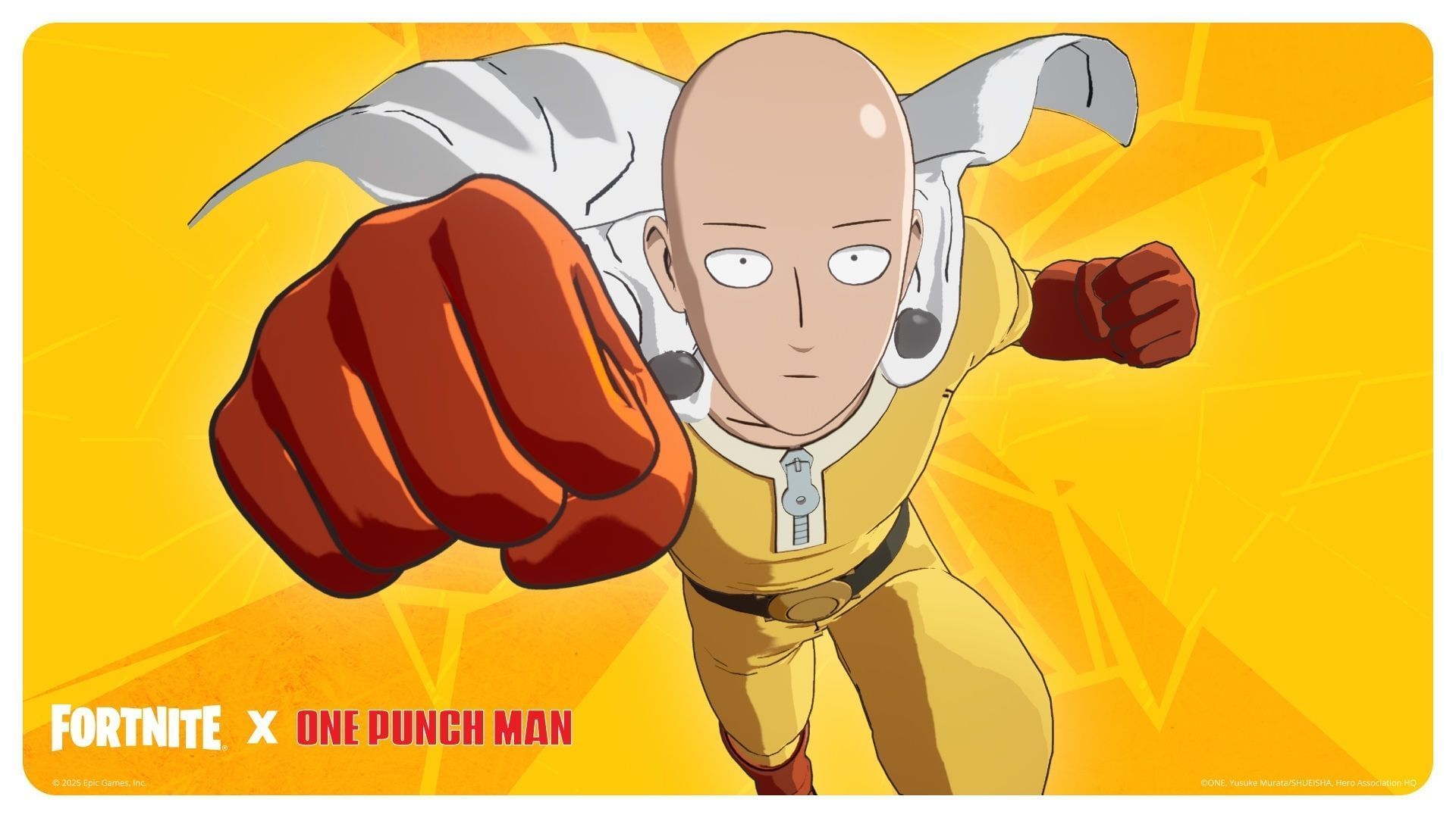 Fortnite One Punch Man collaboration