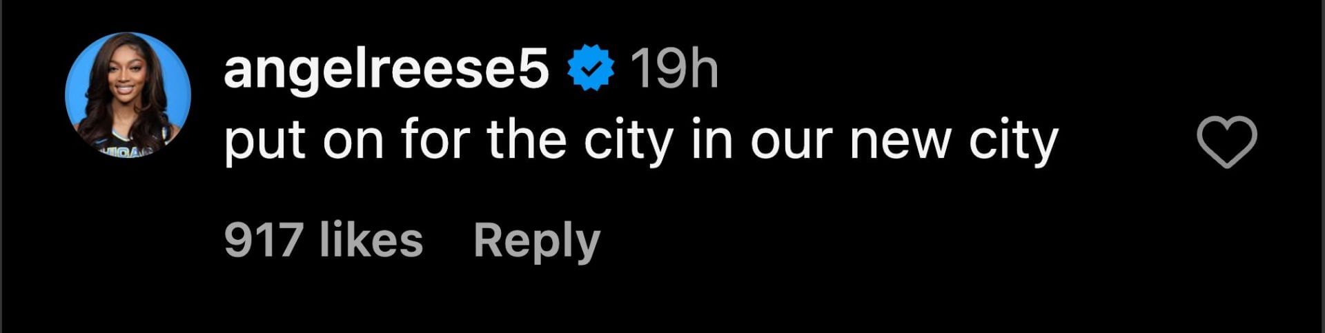 Angel Reese&#039;s comment to Caleb Williams