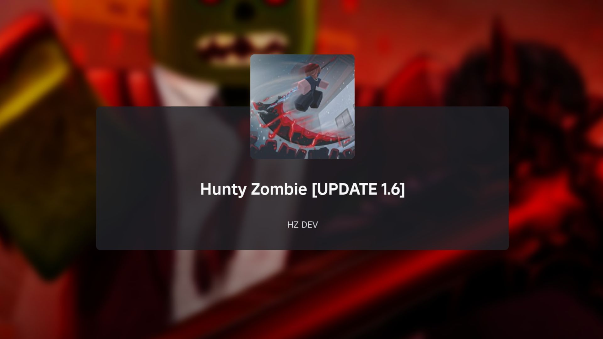 Hunty Zombie 1.6 loading screen