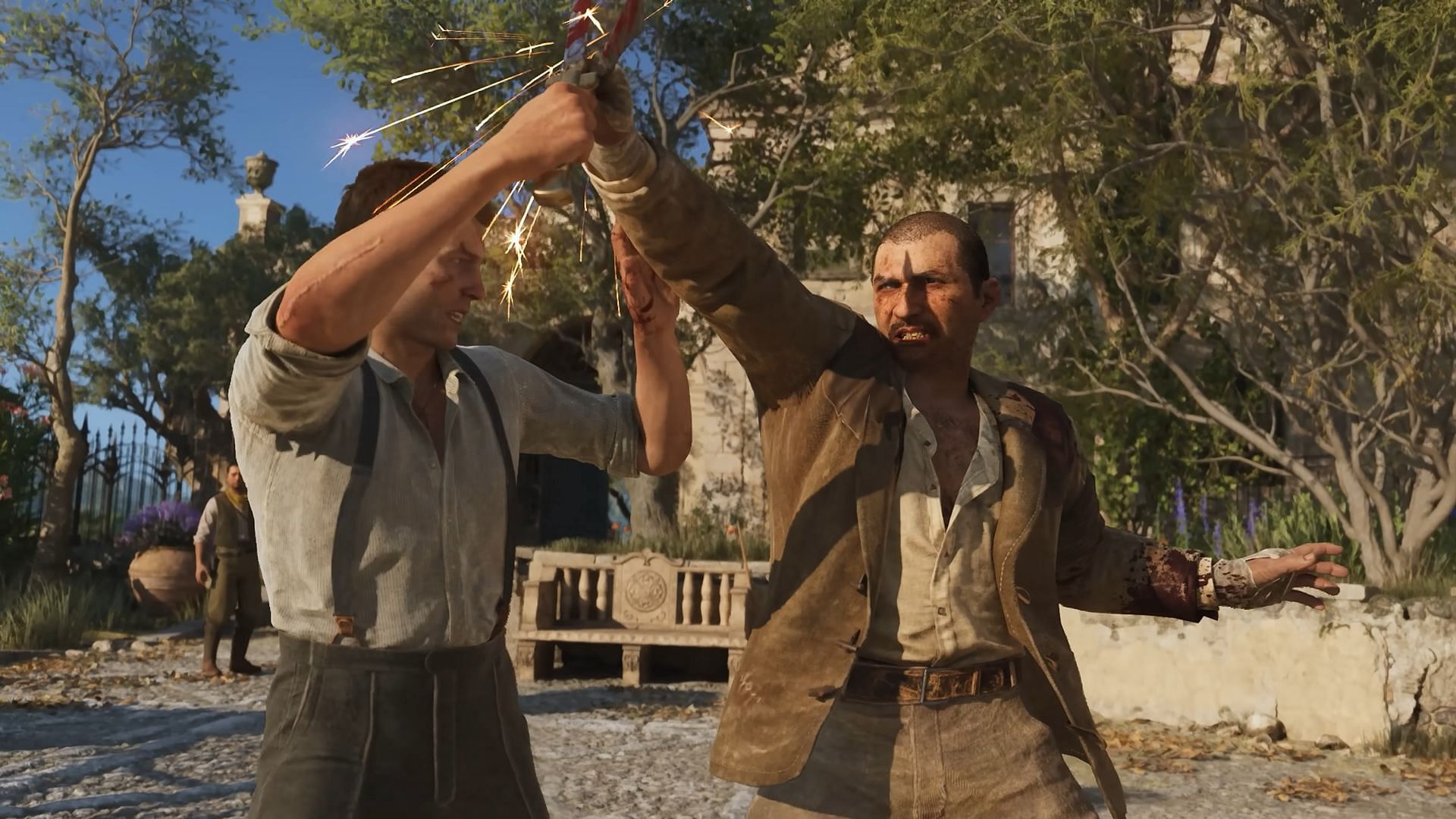 Certain Charms in Mafia The Old Country help in combat (Image via 2K)