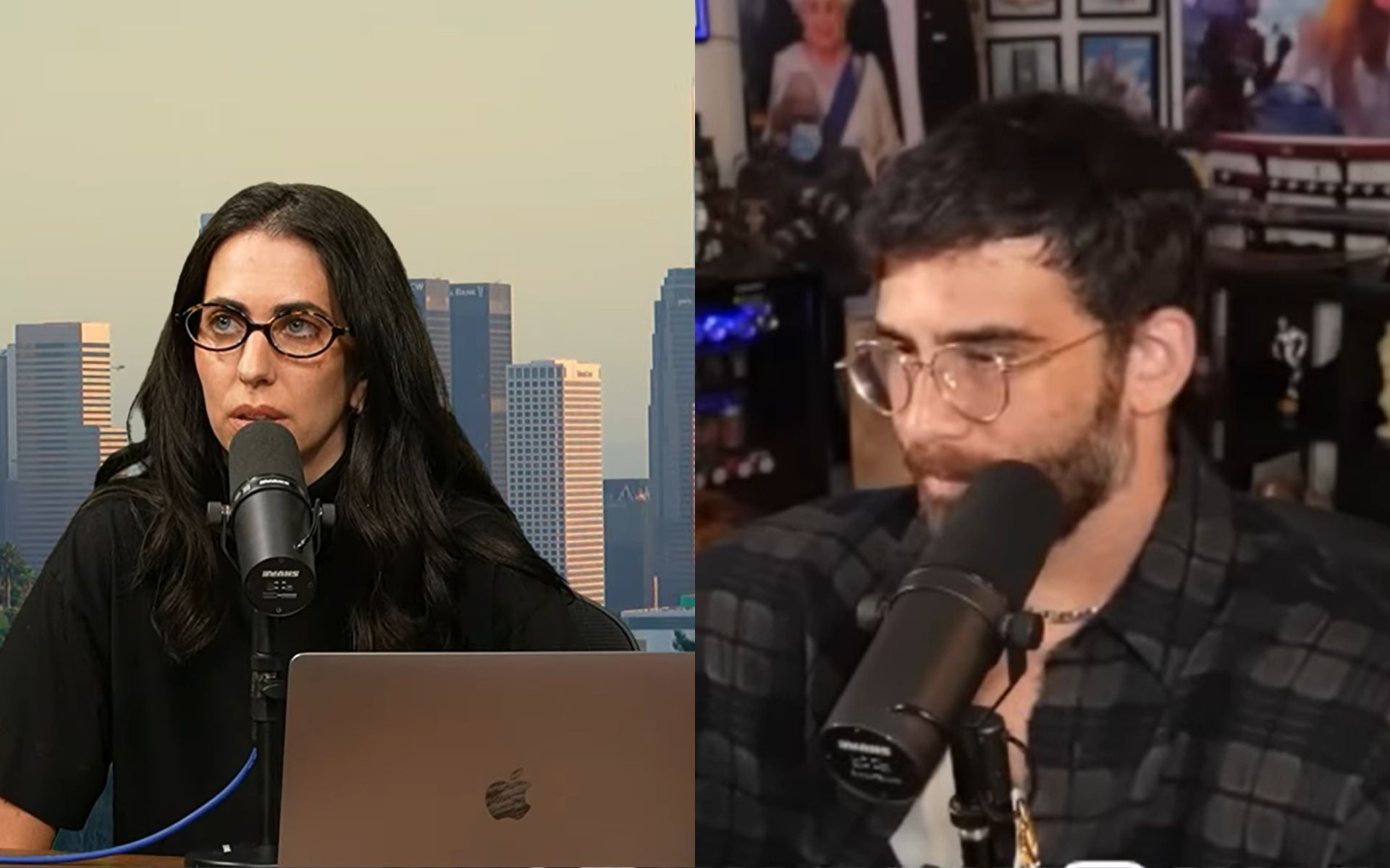 &quot;Why do you bring me up regularly as a terrorist?&quot;: Hila Klein confronts HasanAbi after he seemingly called for violence against her