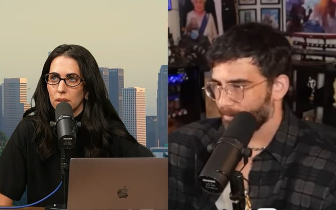 "Why do you bring me up regularly as a terrorist?": Hila Klein calls out HasanAbi after he seemingly called for violence against her