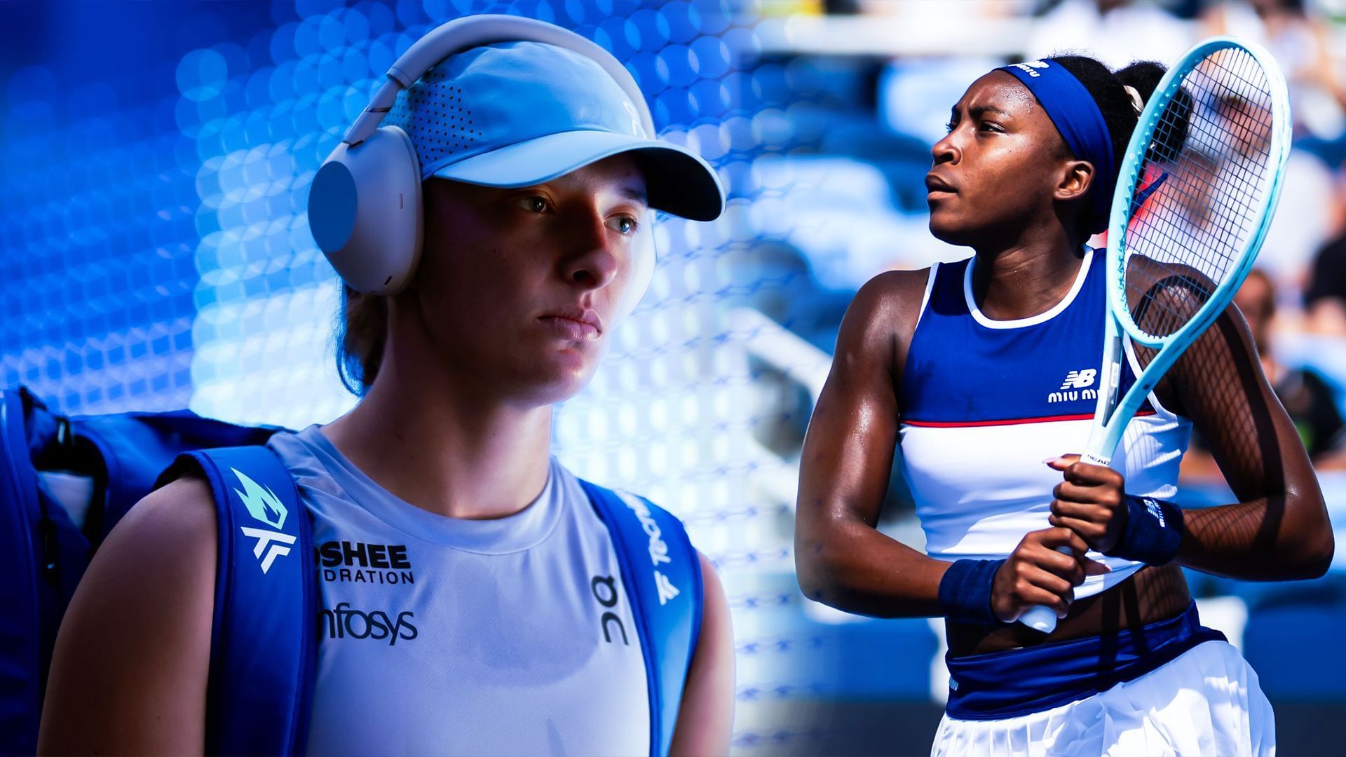 Iga Swiatek has the opportunity to overtake Coco Gauff in the rankings after the latter