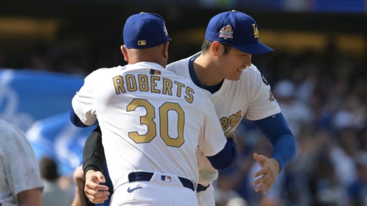Dave Roberts and Shohei Ohtani [Source: Imagn]