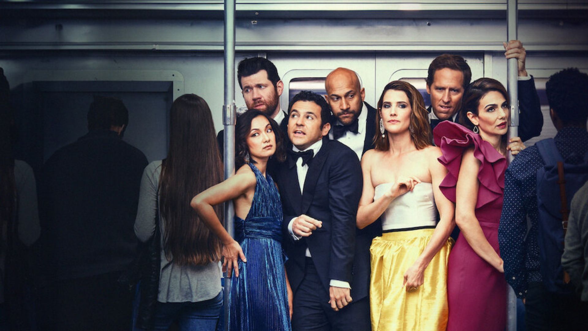 The cast of Friends From College (Image via Netflix)