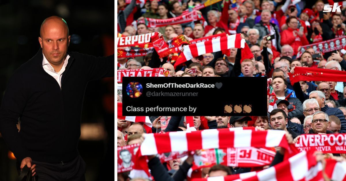 Liverpool fans have reacted on X