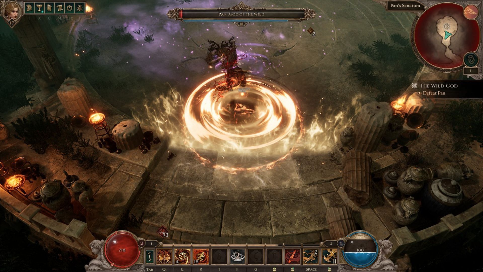 Pan&#039;s Chaos Wave (Image via THQ Nordic)