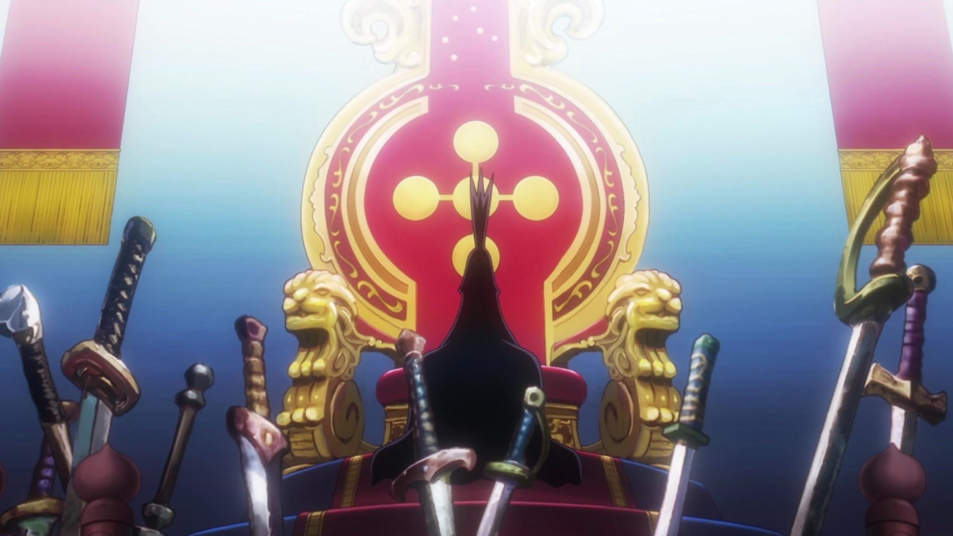 The rules of Hnefatafl parallel with Imu&#039;s goal in One Piece (Image via Toei Animation)