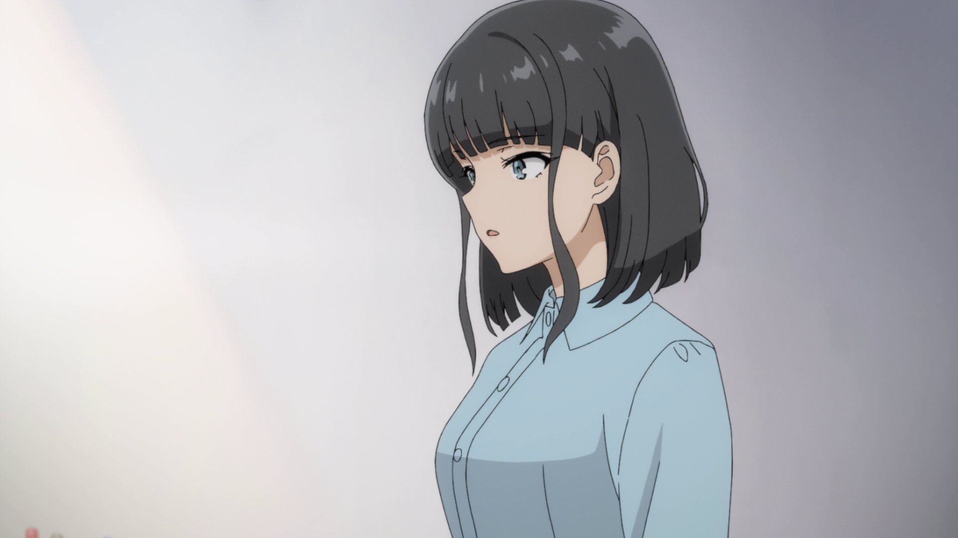 Ikumi as seen in Rascal Does Not Dream of Santa Claus episode 6 (Image via Studio CloverWorks)
