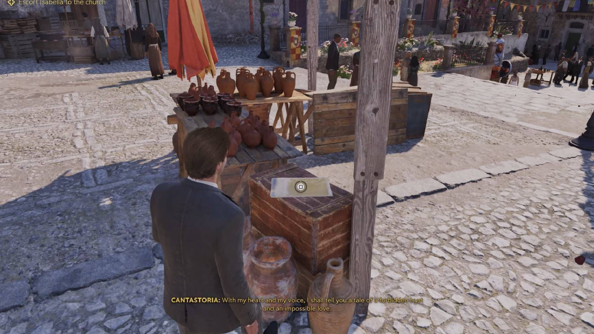 The Marathon Scandal newspaper can be found in the chapter La Festa (Image via 2K || YouTube/@100Guides)