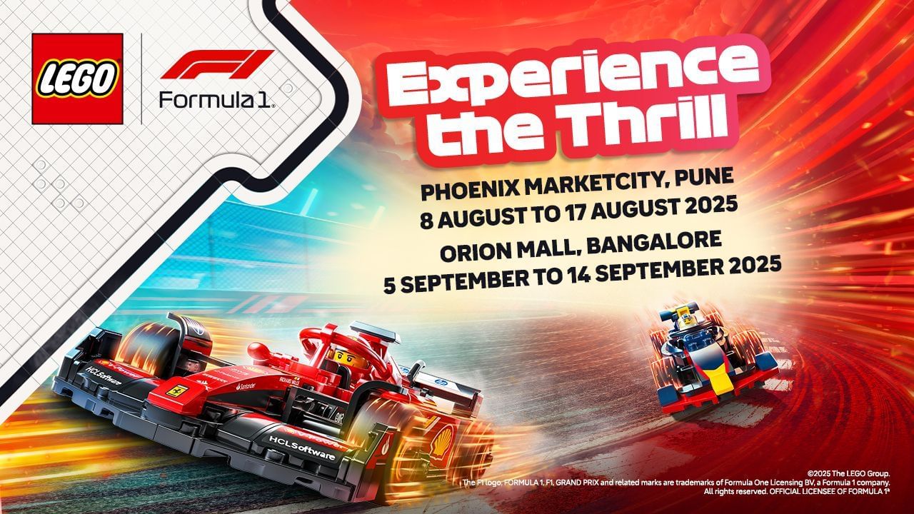 Lego collaboration with F1 comes to India 
