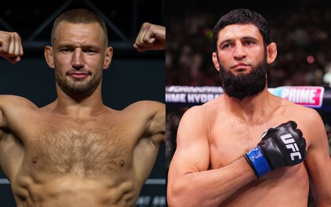 Reinier de Ridder reacts to Khamzat Chimaev threatening to make him "look like white belt" while previewing potential fight between them