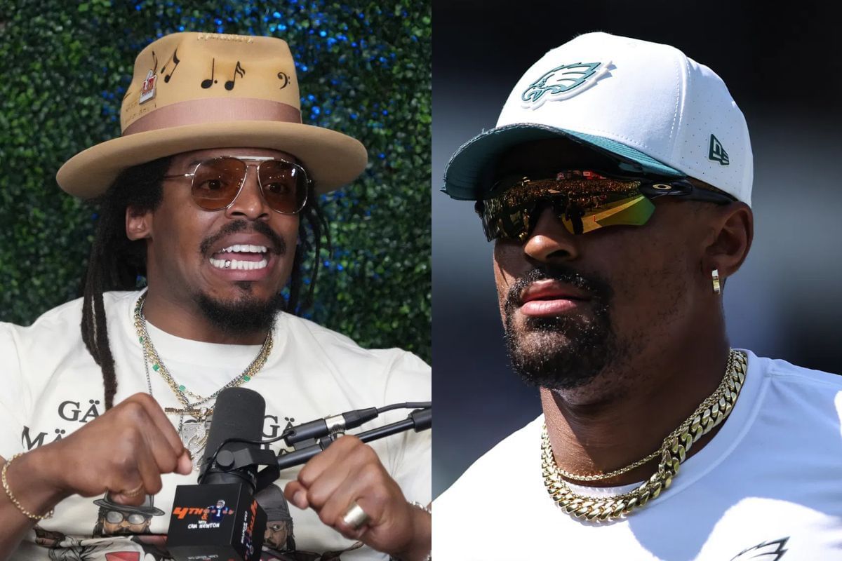&quot;Still has so much to prove&quot;: Cam Newton sounds off at Jalen Hurts amid &quot;elite QB&quot; debate between the MVPs (Image Credits - IMAGN)