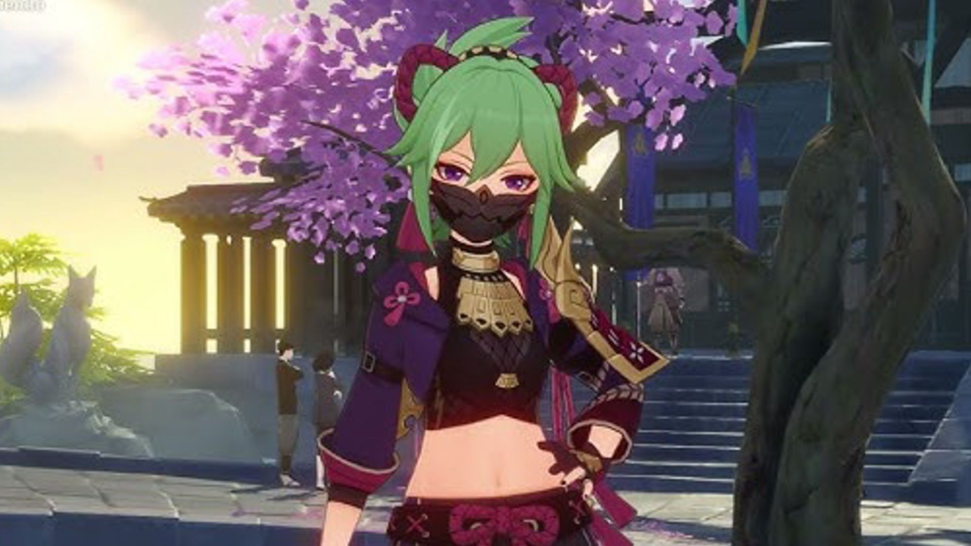 Kuki Shinobu in Genshin Impact (Image via HoYoverse)