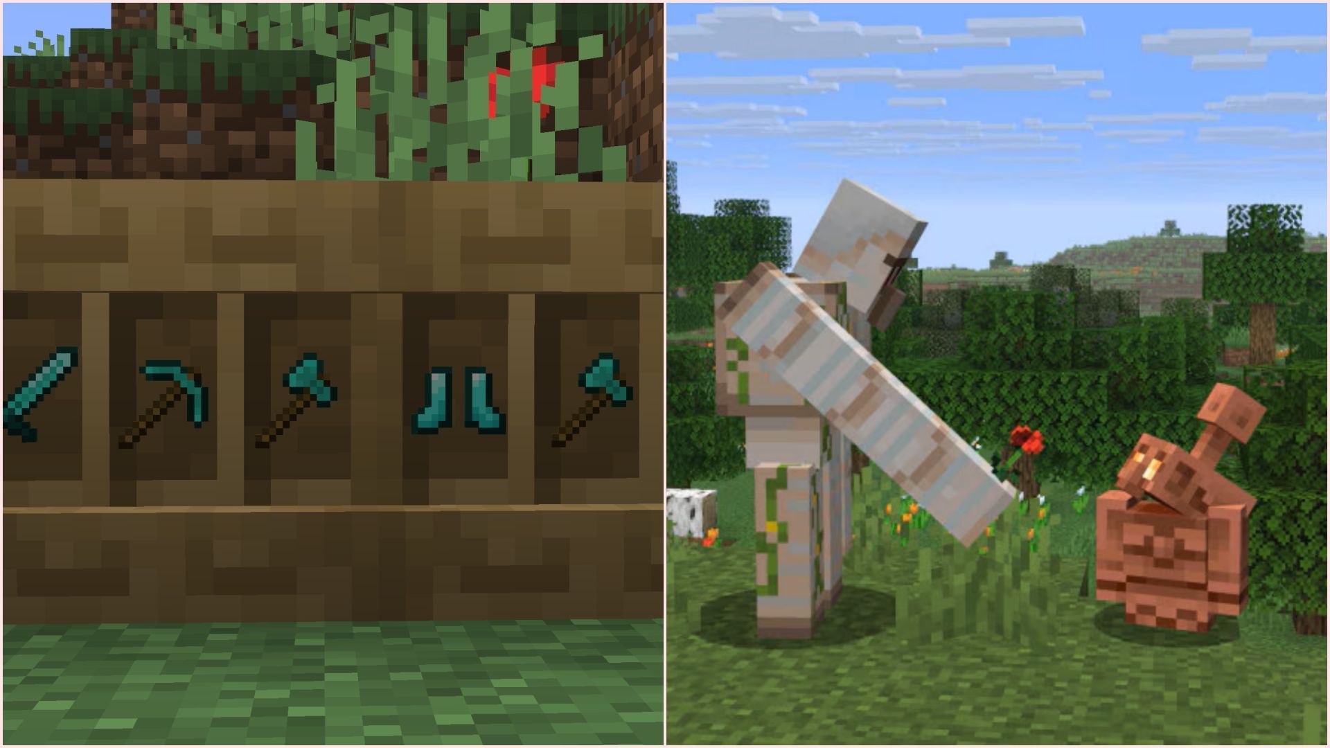 Minecraft snapshot 25w33a brought loads of changes (Image via Sportskeeda Gaming || Mojang Studios)