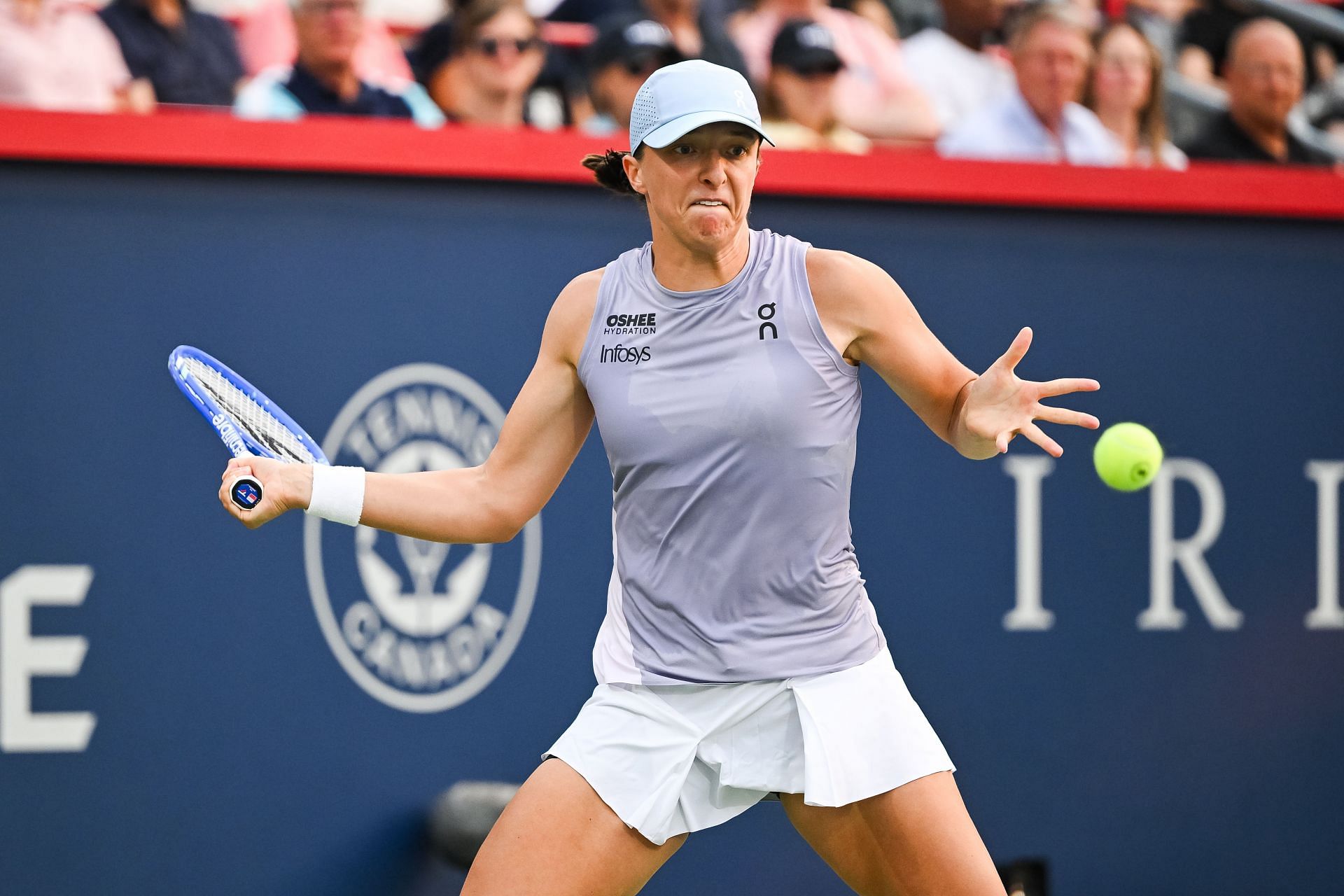 Iga Swiatek will be hopeful of her first-ever title at the Cincinnati Open | Image Source: Getty