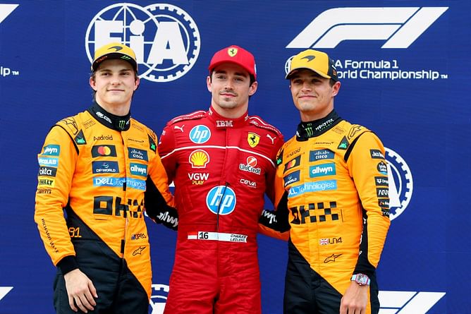 Abu Dhabi GP official account trolls McLaren duo as Charles Leclerc beats them to pole position for the F1 Hungarian GP