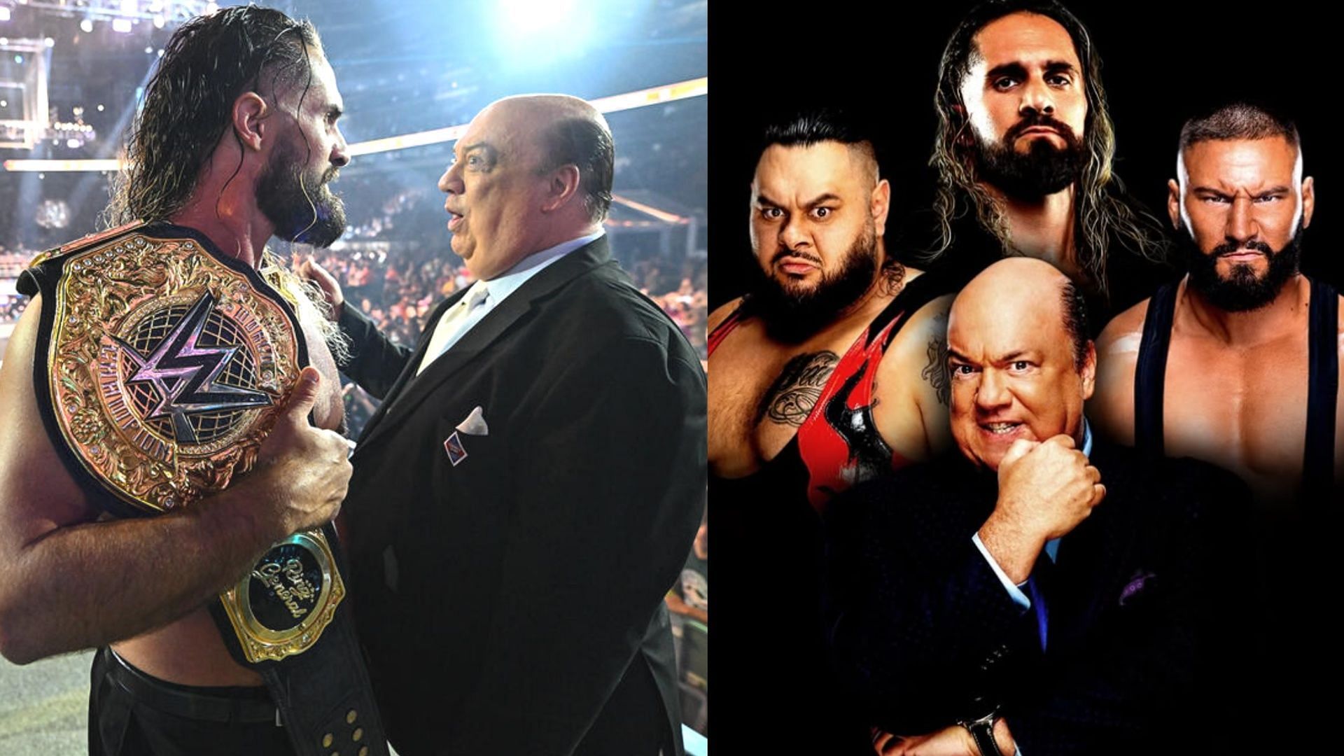 Seth Rollins, Paul Heyman, Bronson Reed and Bron Breakker [Image Credits: wwe.com/Seth Rollins