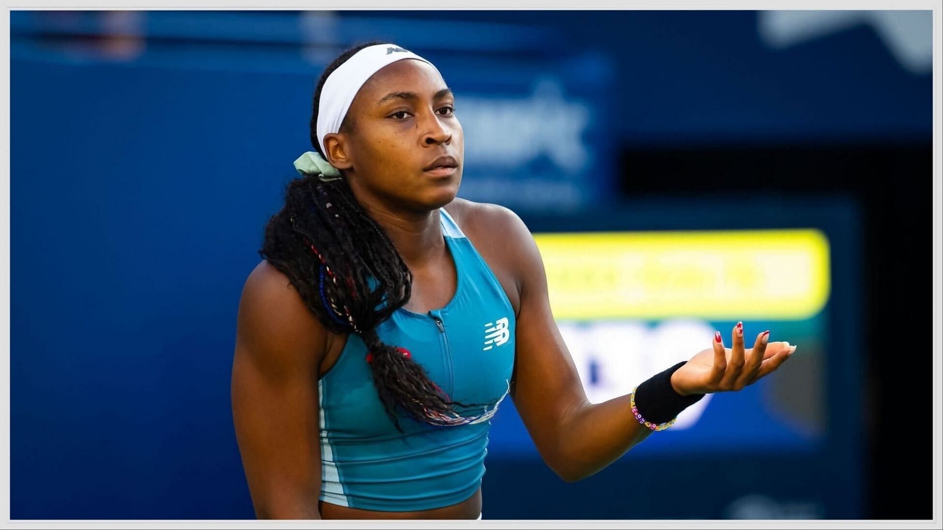 Coco Gauff reflects on gritty win despite struggles with double faults at Canadian Open. Credit: GETTY