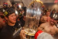 Shohei Ohtani celebrates winning the World Series in 2024 - Source: Getty