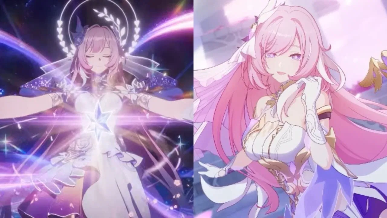 Cyrene and Elysia side by side (Image via HoYoverse)