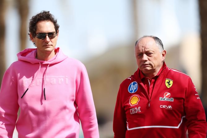 Ferrari's billionaire boss gives his public support to Fred Vasseur