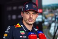 Max Verstappen at the qualifying for the 2025 F1 Grand Prix of Hungary - Source: Getty