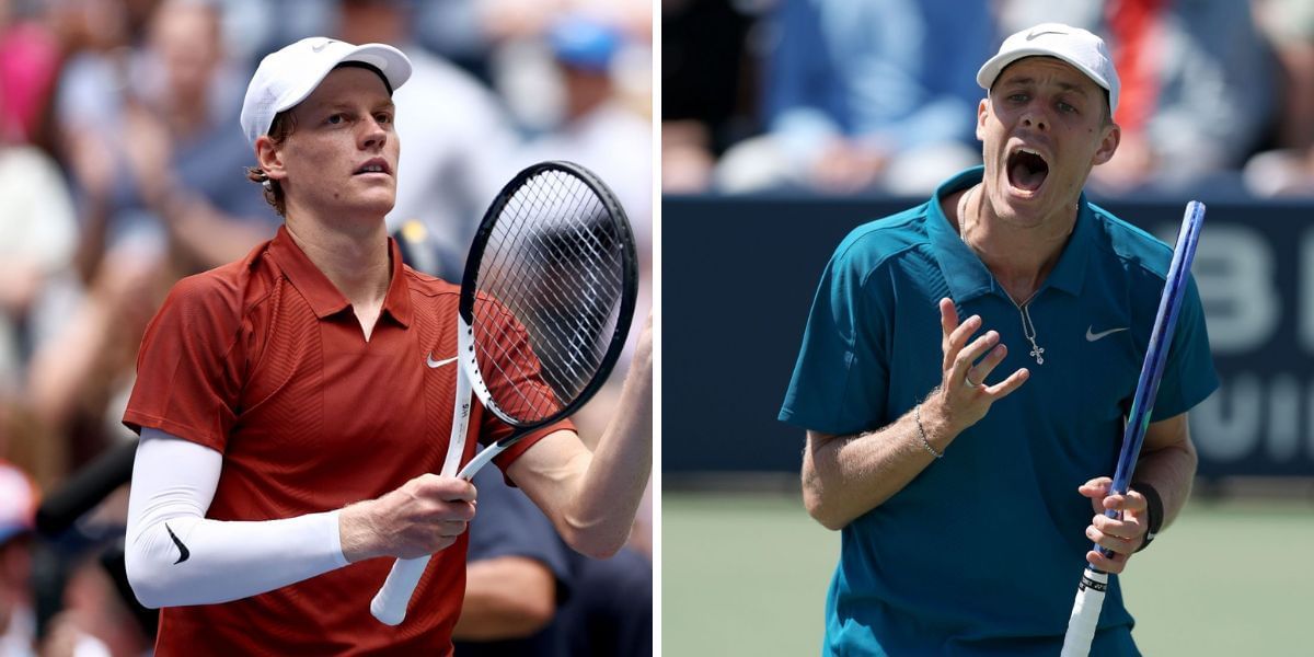 Jannik Sinner vs Denis Shapovalov - Image Source - Getty 