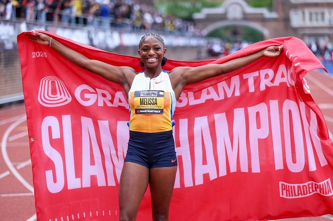 "Started working with chef" - Melissa Jefferson-Wooden gets real on discipline and sacrifices after strong USA Championships heats showing