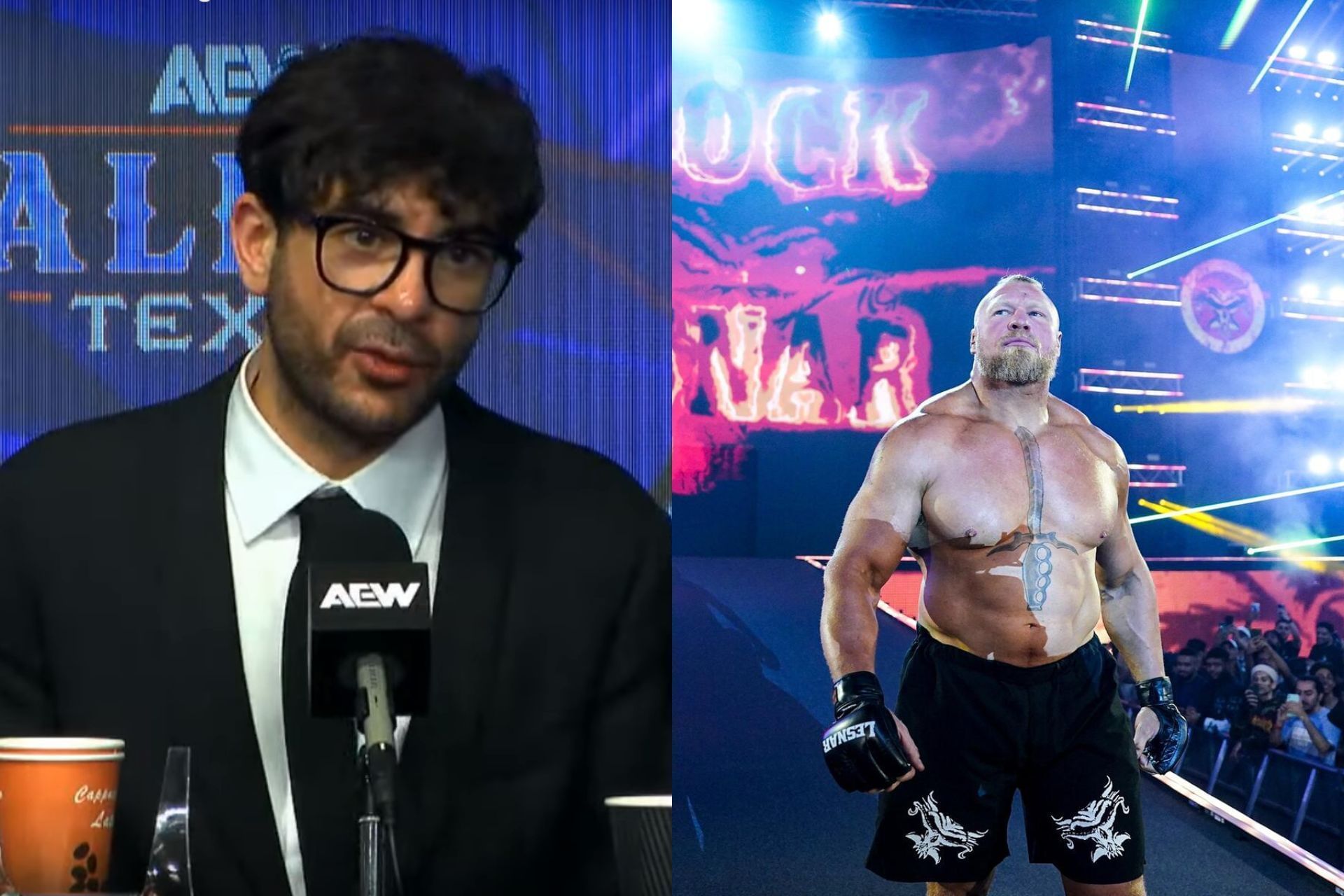 Brock Lesnar Tony Khan