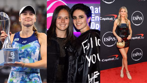 WATCH: Elena Rybakina, Daria Kasatkina & fiancee Natalia, Eugenie Bouchard & other WTA stars turn heads at 'Taste of Tennis' event ahead of US Open
