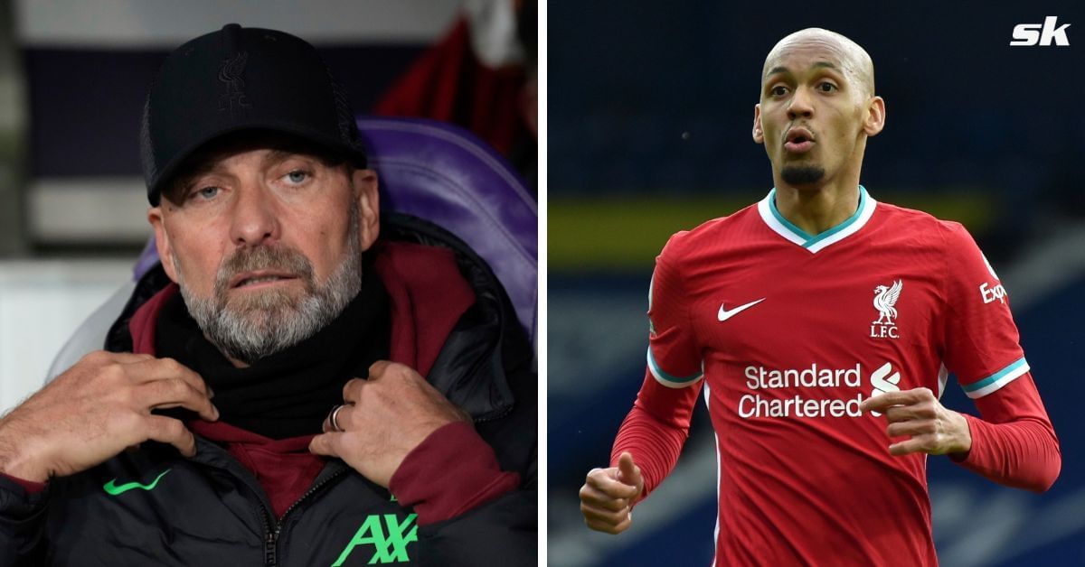 Jurgen Klopp and Fabinho worked together at Liverpool 
