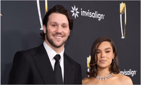 Josh Allen goes on dinner date with wife Hailee Steinfeld hours before sitting out Bills' loss to Giants in preseason game [PHOTO]