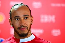 Lewis Hamilton drops a cryptic comment when questioned about his plea to Ferrari to replace him