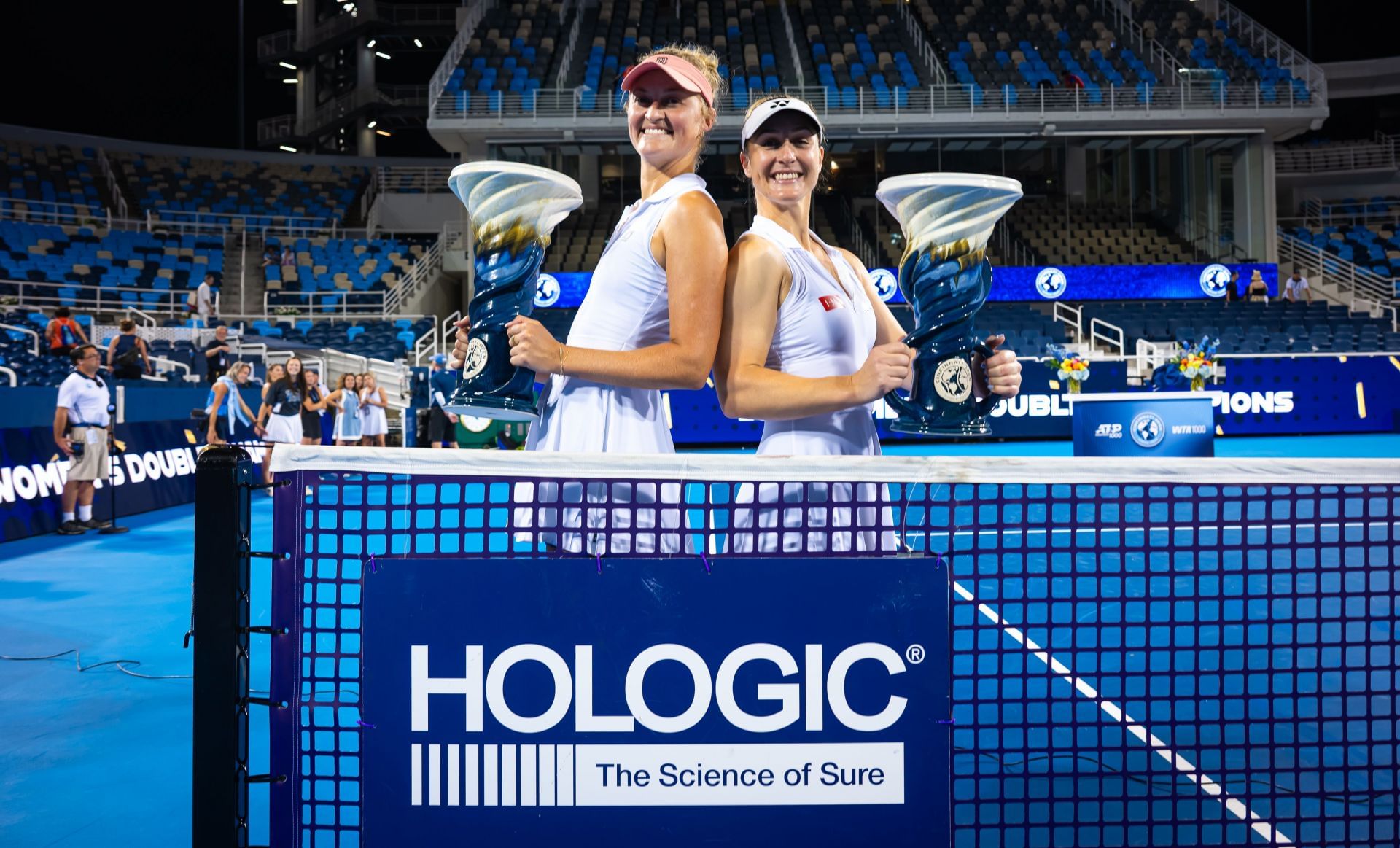 Gabriela Dabrowski &amp; Erin Routliffe pictured at the 2025 Cincinnati Open | Image Source: Getty