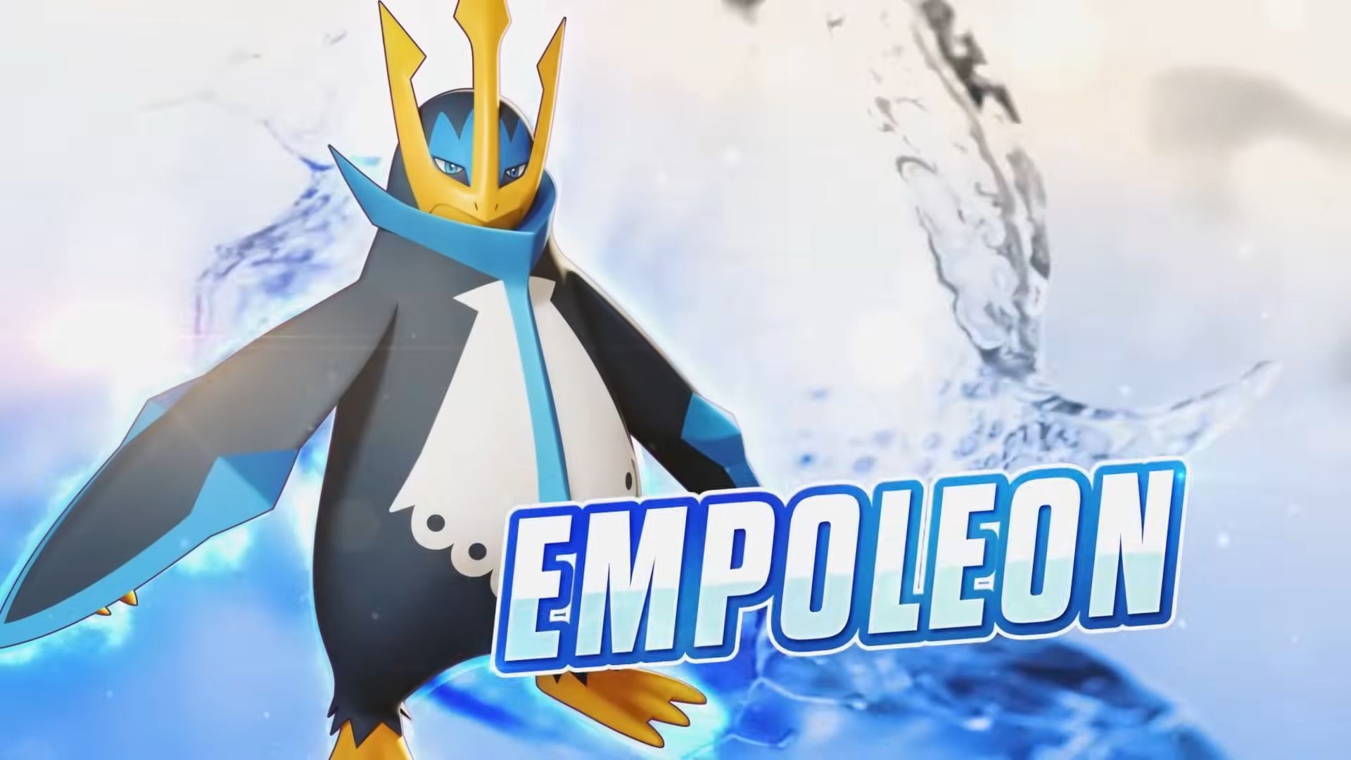Empoleon, as revealed in the announcement (Image via The Pokemon Company)