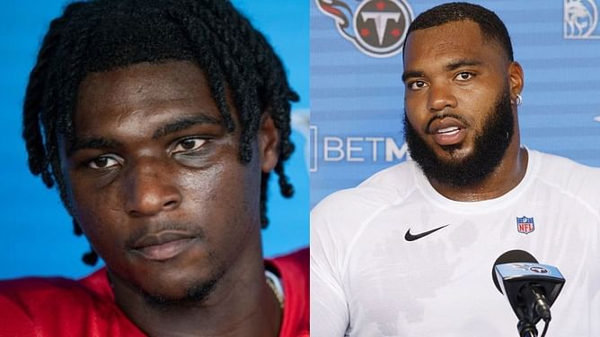 Cam Ward goes on fishing adventure with Titans DT Jeffery Simmons following rocky padded practices at training camp