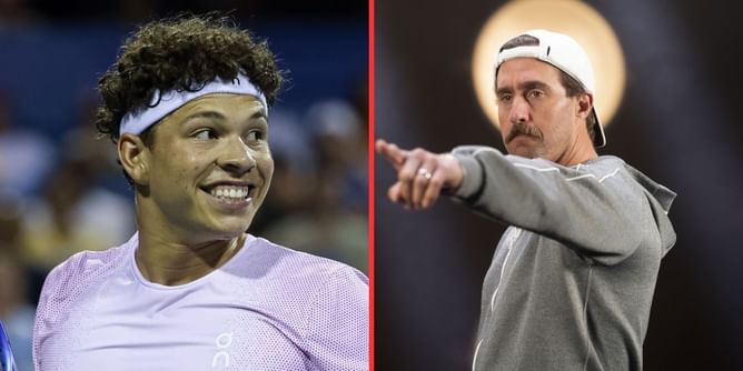 Ben Shelton reacts honestly to ex-pro Steve Johnson's bold college tennis claim against American