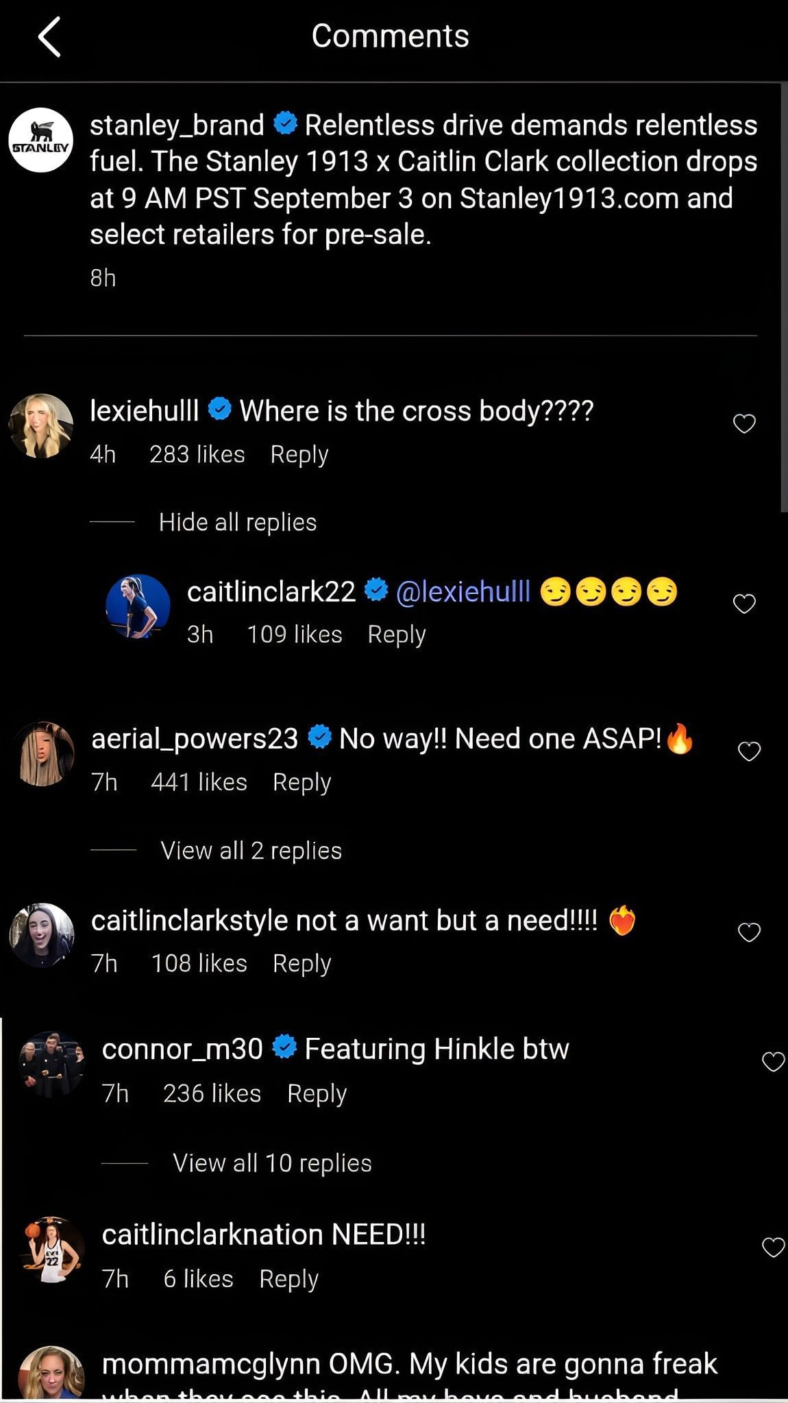Comments on the post