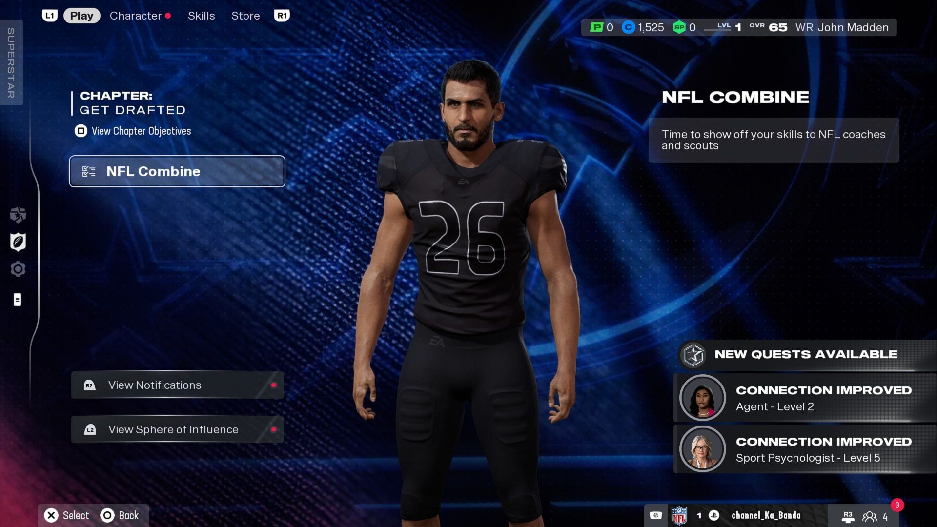 Superstar mode (Image via EA Sports)