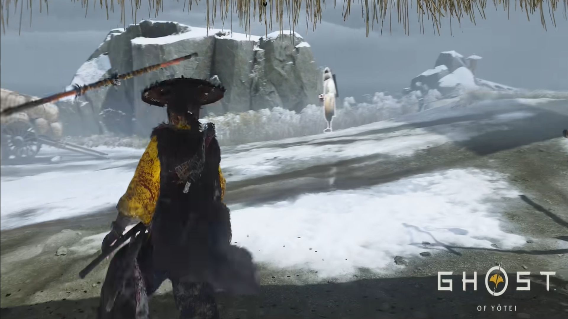 Atsu uses an enemy&#039;s spear (Image via Sony Interactive Entertainment)